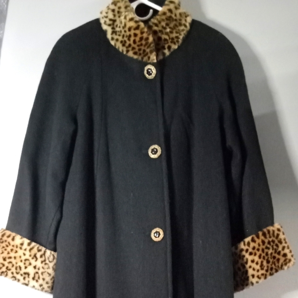 Vintage Russel Scott Full Length Wool Coat